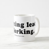 PICKUP LINES - "Spooning leidt tot forken" Koffiemok (Voorkant rechts)