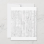 Pickup Truck Buffalo Plaid Hart Valentijnsdag Kaart (Achterkant)