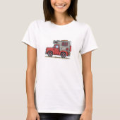 Pickup Truck Camper RV Apparel T-shirt (Voorkant)