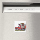 Pickup Truck Camper RV Magneten (Insitu (Vaatwasser))