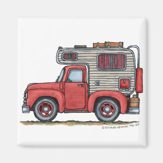 Pickup Truck Camper RV Magneten