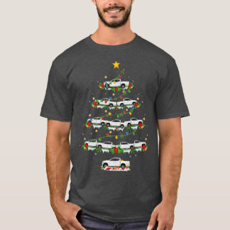 Pickup Truck Matting Santa Pickup Truck-Kerstmis T-shirt