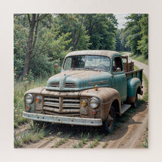 Pickup Truck Puzzel (Verticaal)