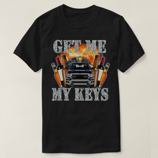 Pickup Trucks Grappige Trucker T-shirt (Design voorkant)