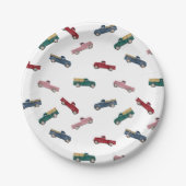 Pickup Trucks Schattigee voertuigen Auto Vervoer Papieren Bordje (Voorkant)