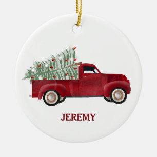 Pickup Trucks Schattigee Voertuigen Kerstboom Kind Keramisch Ornament