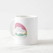 Pickup Vrachtwagen Vierkante Lichaam Vrachtwagen S Koffiemok (Voorkant links)