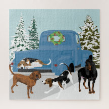 Pickup Winter Coonhounds