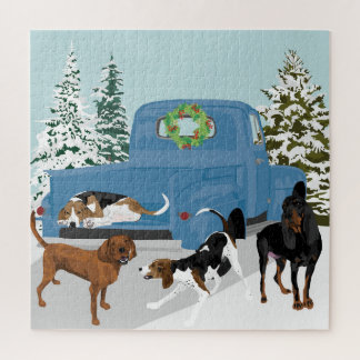 Pickup Winter Coonhounds Legpuzzel