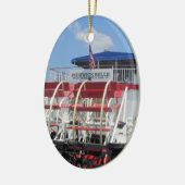 Pickwick Belle Paddle Wheel Boat Keramisch Ornament (Links)