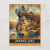 Pickwick Lake, Alabama | schilderij Briefkaart (Voorkant)