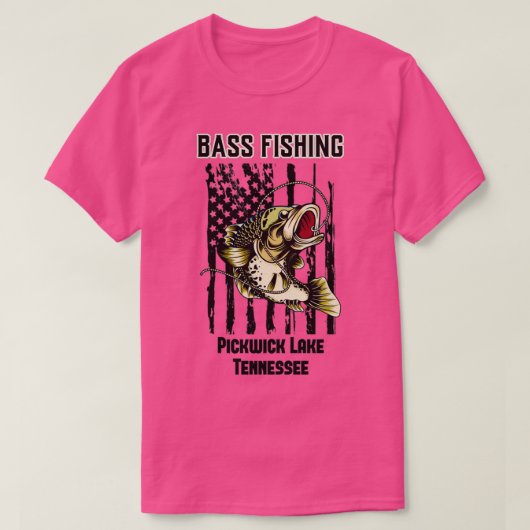 Pickwick Lake Tennessee T-shirt (Design voorkant)