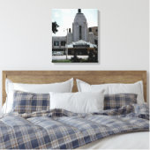 Pickwick Movie Theater Park Ridge Waterverf Art Canvas Afdruk (Insitu (Slaapkamer))