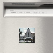 Pickwick Movie Theater Park Ridge Waterverf Art Magneet (Insitu (Vaatwasser))