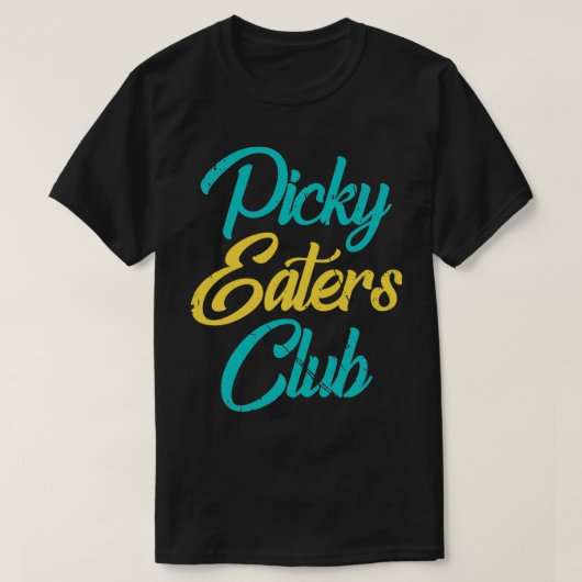 Picky Eaters Club T-shirt (Design voorkant)