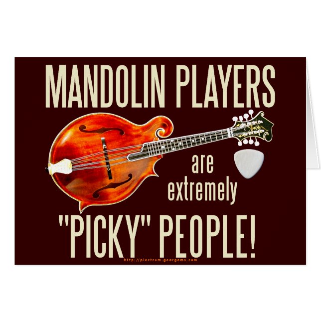 Picky Mandolinists (Voorkant Horizontaal)