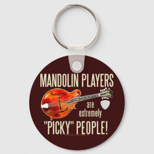Picky Mandolinists Sleutelhanger