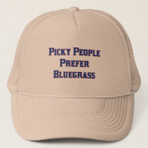 Picky Mensen geven de voorkeur aan Bluegrass