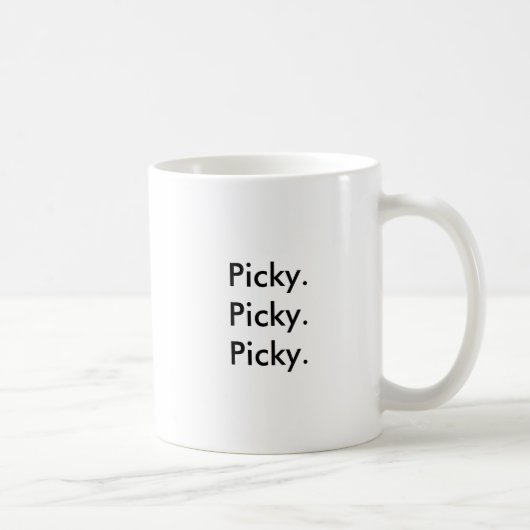 Picky.Picky.Picky. Koffiemok (Rechts)