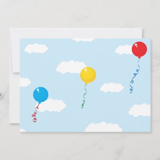 Picnenuitnodiging - Heldermooie dag Kaart (Achterkant)