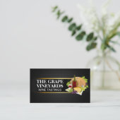 Picnic-afbeeldingen | Wijn en kaas Visitekaartje (Staand voorkant)