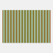 Picnic Ant Peking Watermelon Polka Dot Striped Inpakpapier Vel (Voorkant 3)