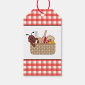 Picnic Ant voegt label tekstcadeautje toe Cadeaulabel (Voorkant)