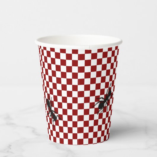 Picnic Ants  Papieren Bekers (Rechts)