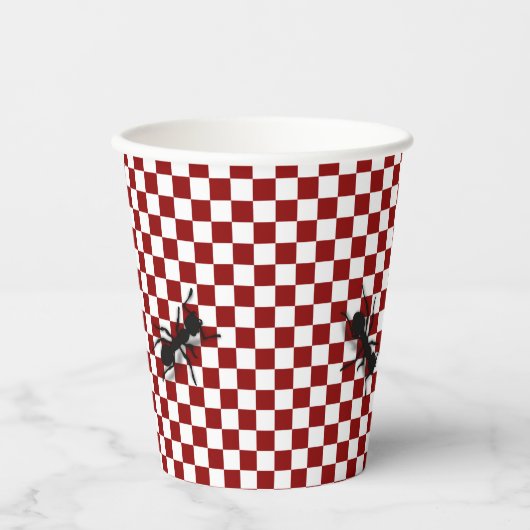 Picnic Ants  Papieren Bekers (Voorkant)