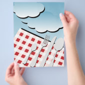 Picnic Backgroun Flyer (Hand)