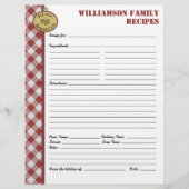 Picnic Barbecue Red Gecontroleerde aangepaste ontv (Voorkant)