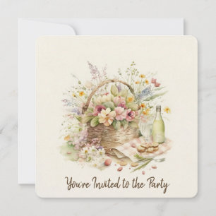 Picnic Basket 90e verjaardag Kaart