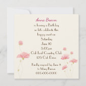 Picnic Basket met wijnflessenfeest Kaart (Achterkant)