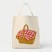 Picnic Basket Tote Bag (Voorkant)