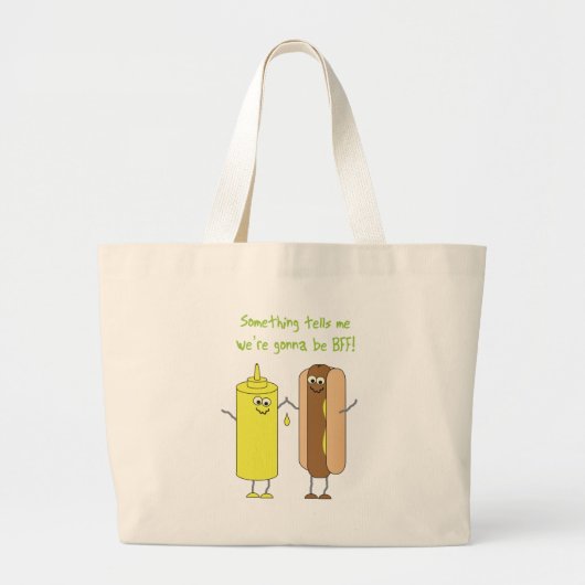 Picnic BFF Bag Grote Tote Bag (Voorkant)