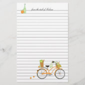 Picnic Bicycle Briefpapier (Voorkant)
