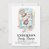 Picnic bij de Beach Family Reunion Kaart (Voorkant)