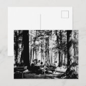 Picnic bij Gorge-Herfsten, Bovenop het schiereila Briefkaart (Voorkant / Achterkant)