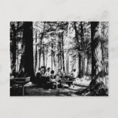 Picnic bij Gorge-Herfsten, Bovenop het schiereila Briefkaart (Voorkant)