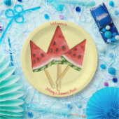 Picnic Borden - Water Melon Slices gepersonaliseer Papieren Bordje (Feest)