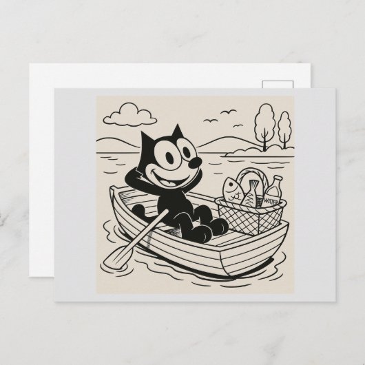 Picnic Briefkaart (Voorkant / Achterkant)