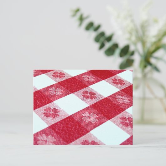 Picnic Briefkaart (Staand voorkant)