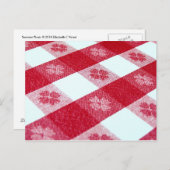 Picnic Briefkaart (Voorkant / Achterkant)