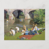 Picnic by the River Withypool Briefkaart (Voorkant)