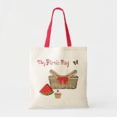 Picnic Canvas tas (Voorkant)