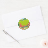 Picnic Cat Sticker (Envelop)