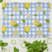 Picnic Citrus Mediterraan Patroon Theedoek (Gevouwen)