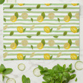  Picnic Citrus Mediterranean  Pattern  Theedoek (Gevouwen)