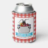 Picnic Crawfish Boil Reunion Seafood Blikjeskoeler (Blikje Achterkant)