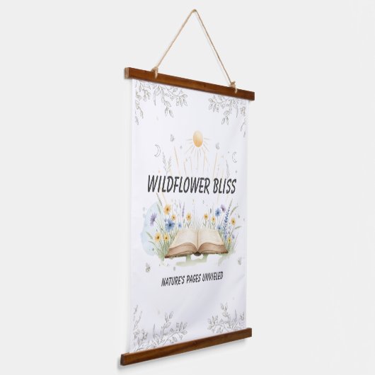 Picnic Day Flowers Tapestry Hangend Wandkleed (Gebogen)